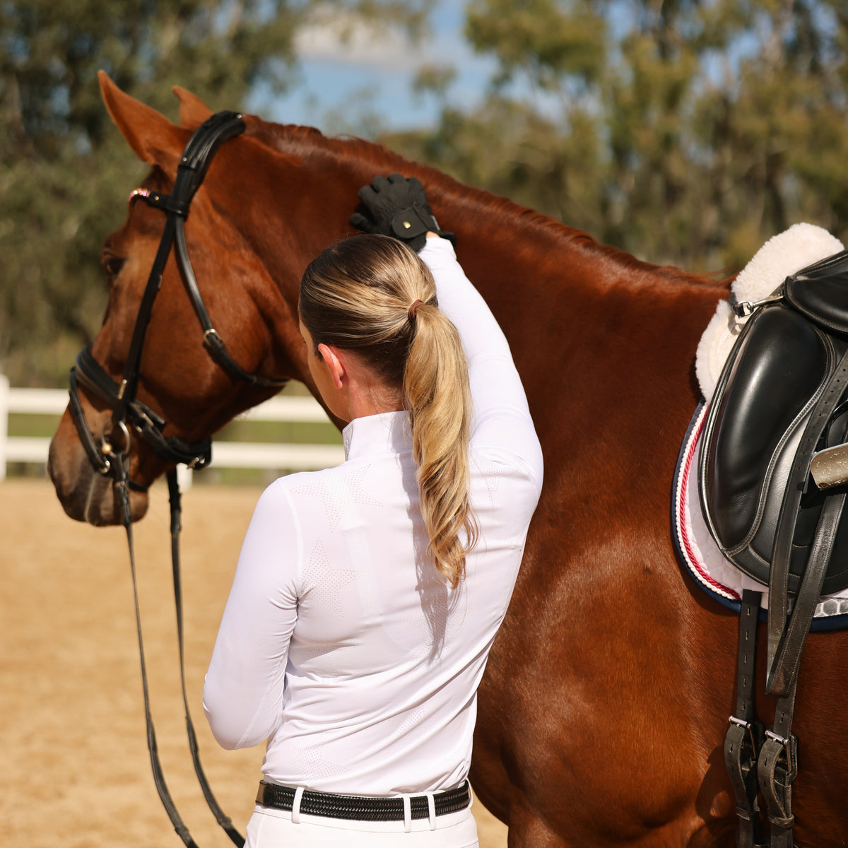 Altair Show Shirt - White