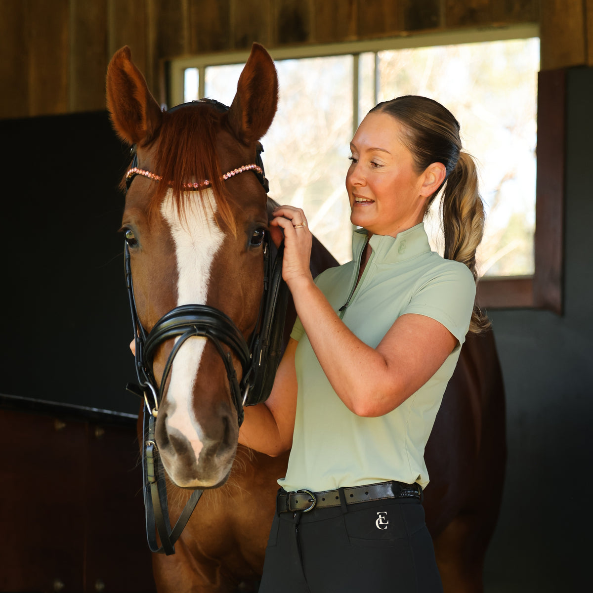 Aurora Training Top - Sage Green