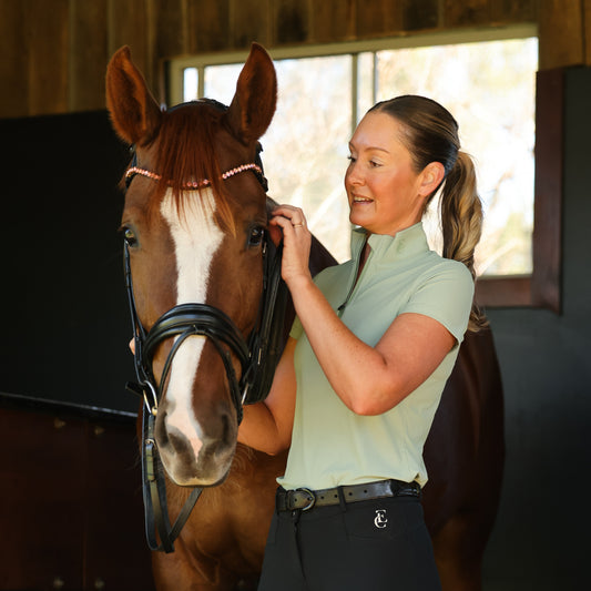 Aurora Training Top - Sage Green