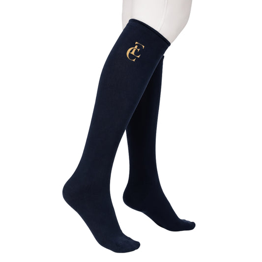 Competition Riding Socks - Navy